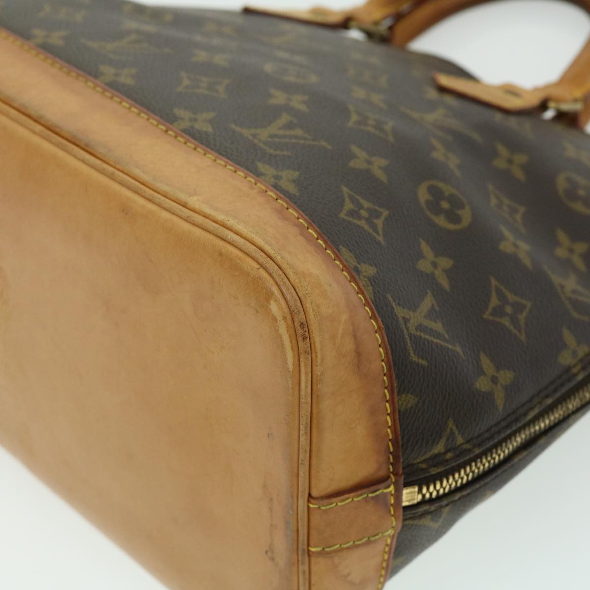 LOUIS VUITTON Monogram Alma Hand Bag M51130 LV Auth rd2650