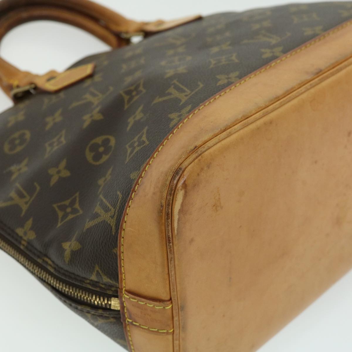 LOUIS VUITTON Monogram Alma Hand Bag M51130 LV Auth rd2650