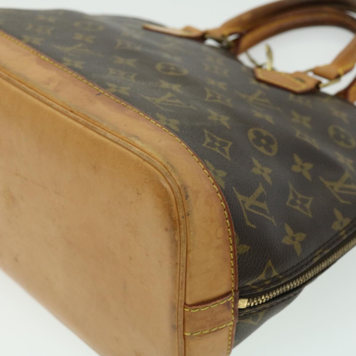 LOUIS VUITTON Monogram Alma Hand Bag M51130 LV Auth rd2650