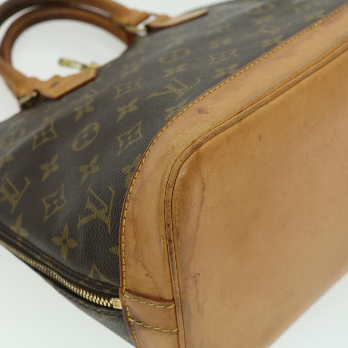 LOUIS VUITTON Monogram Alma Hand Bag M51130 LV Auth rd2650