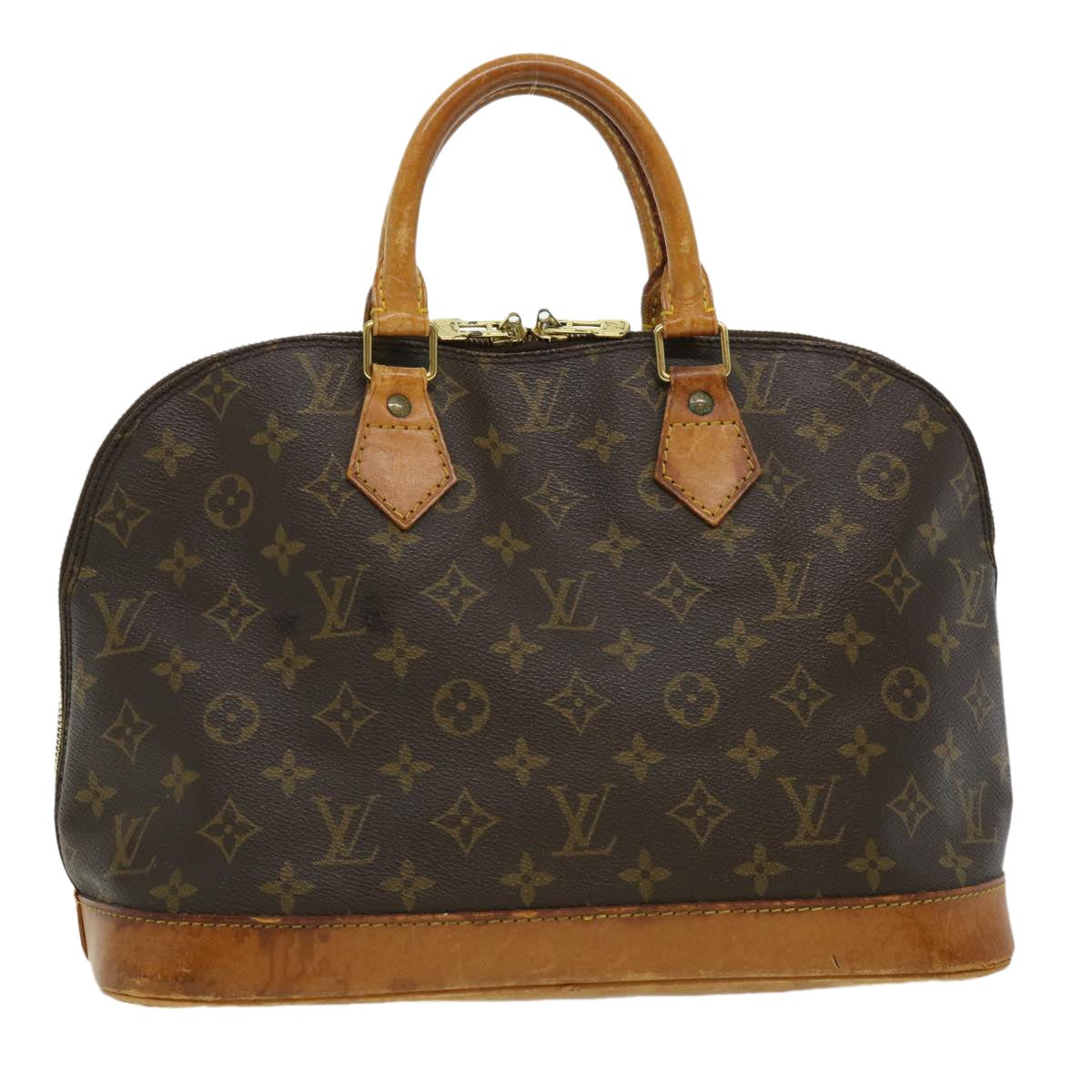 LOUIS VUITTON Monogram Alma Hand Bag M51130 LV Auth rd2651