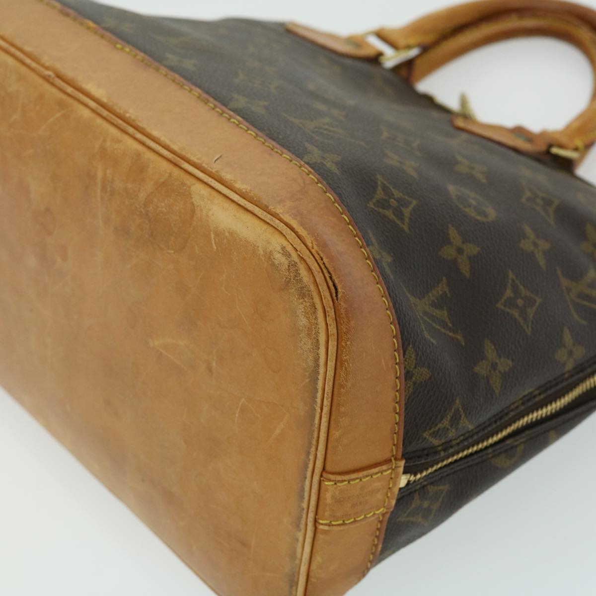 LOUIS VUITTON Monogram Alma Hand Bag M51130 LV Auth rd2651