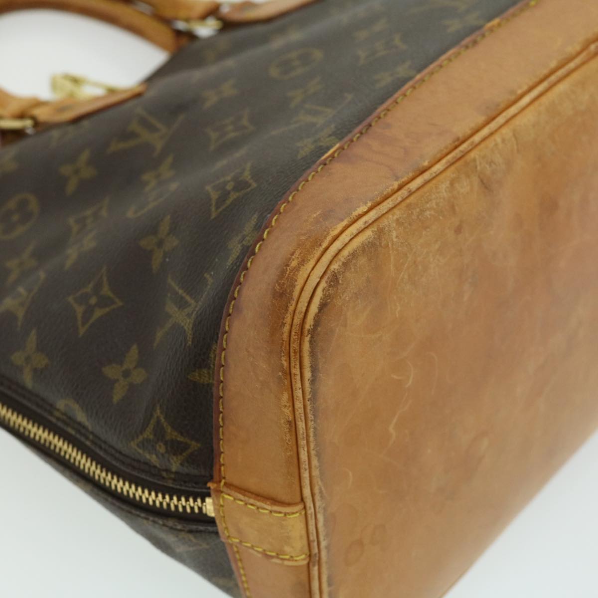 LOUIS VUITTON Monogram Alma Hand Bag M51130 LV Auth rd2651