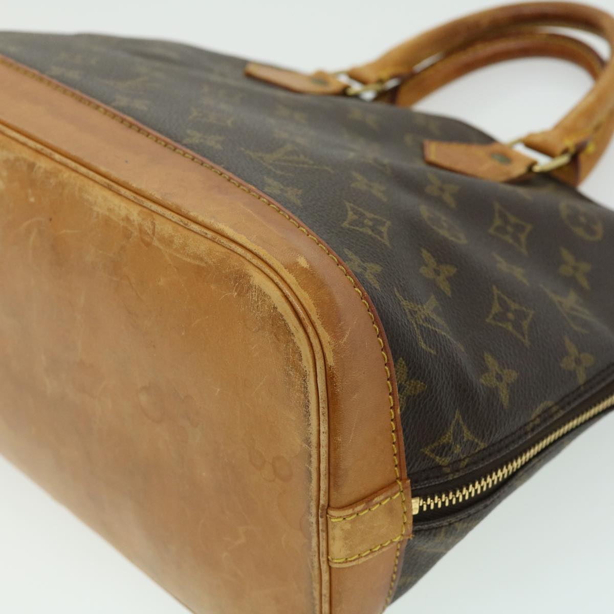 LOUIS VUITTON Monogram Alma Hand Bag M51130 LV Auth rd2651