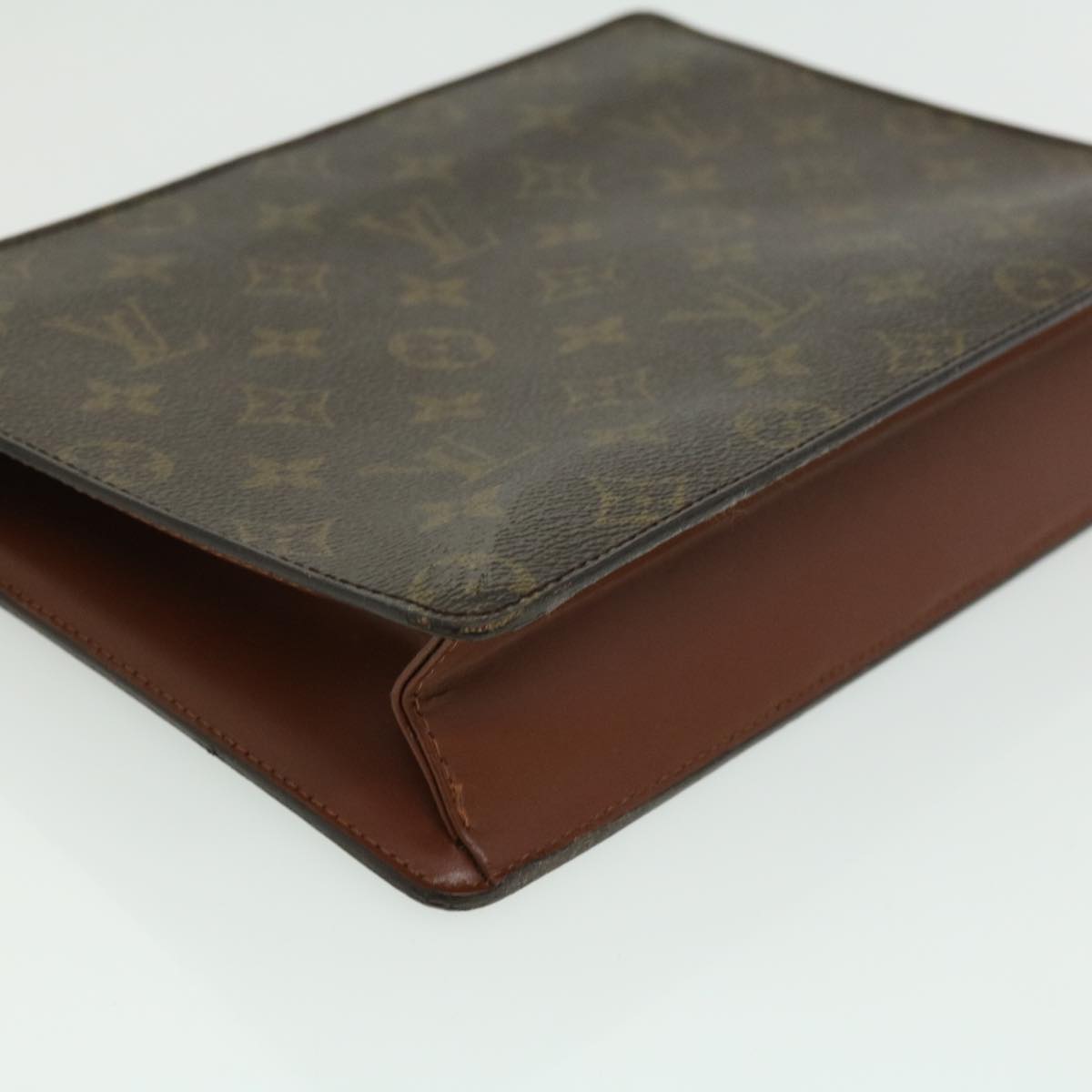 LOUIS VUITTON Monogram Pochette Homme Clutch Bag M51795 LV Auth rd2652