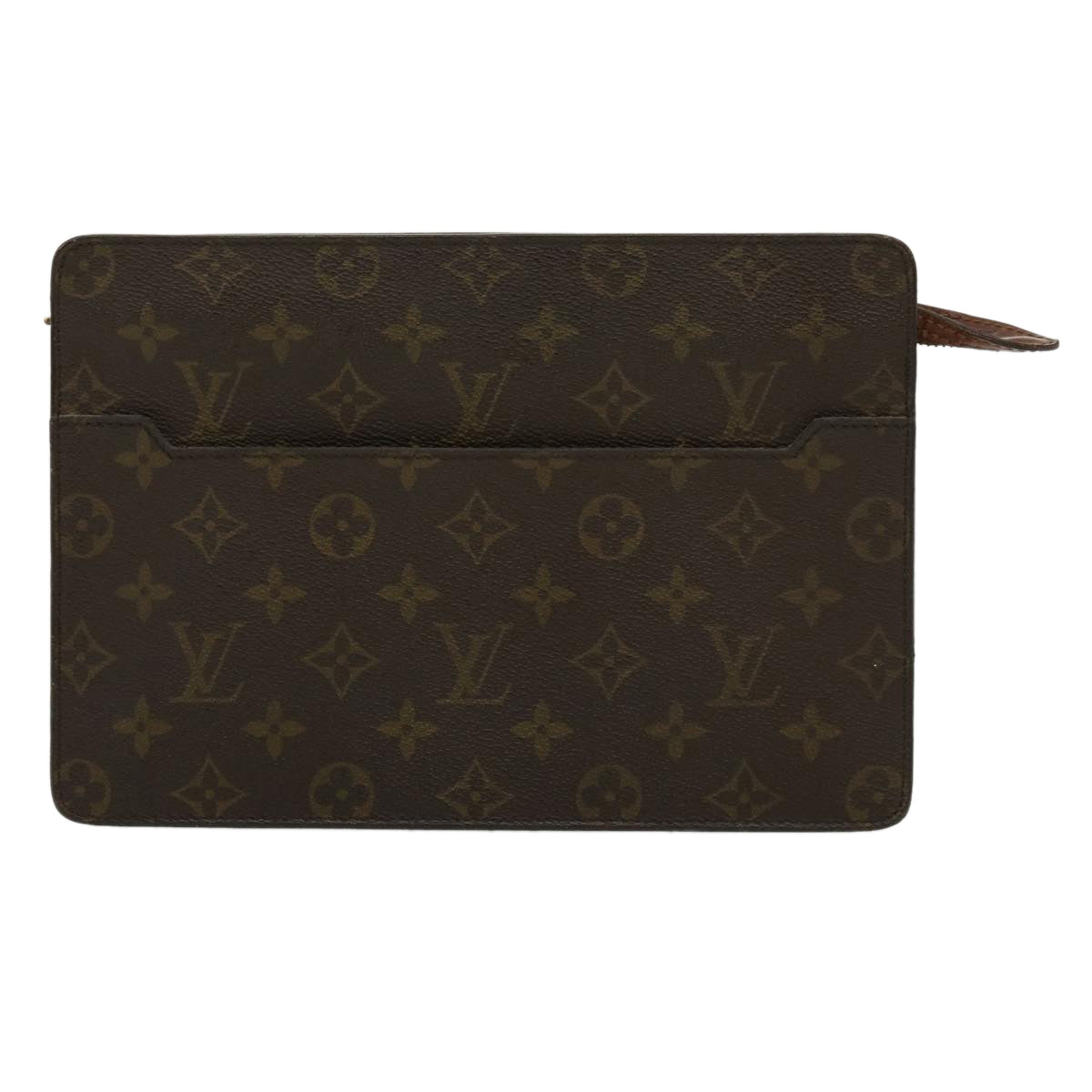 LOUIS VUITTON Monogram Pochette Homme Clutch Bag M51795 LV Auth rd2652