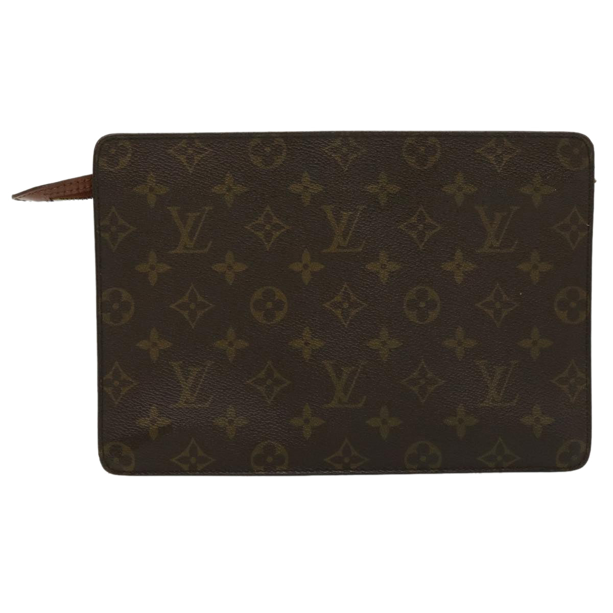 LOUIS VUITTON Monogram Pochette Homme Clutch Bag M51795 LV Auth rd2652 - 0