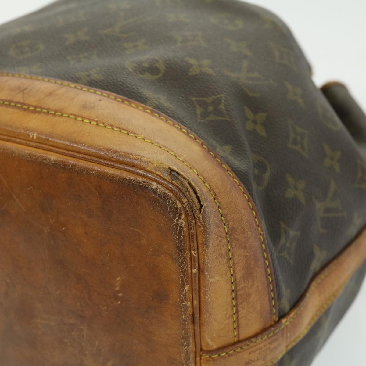 LOUIS VUITTON Monogram Noe Shoulder Bag M42224 LV Auth rd2745