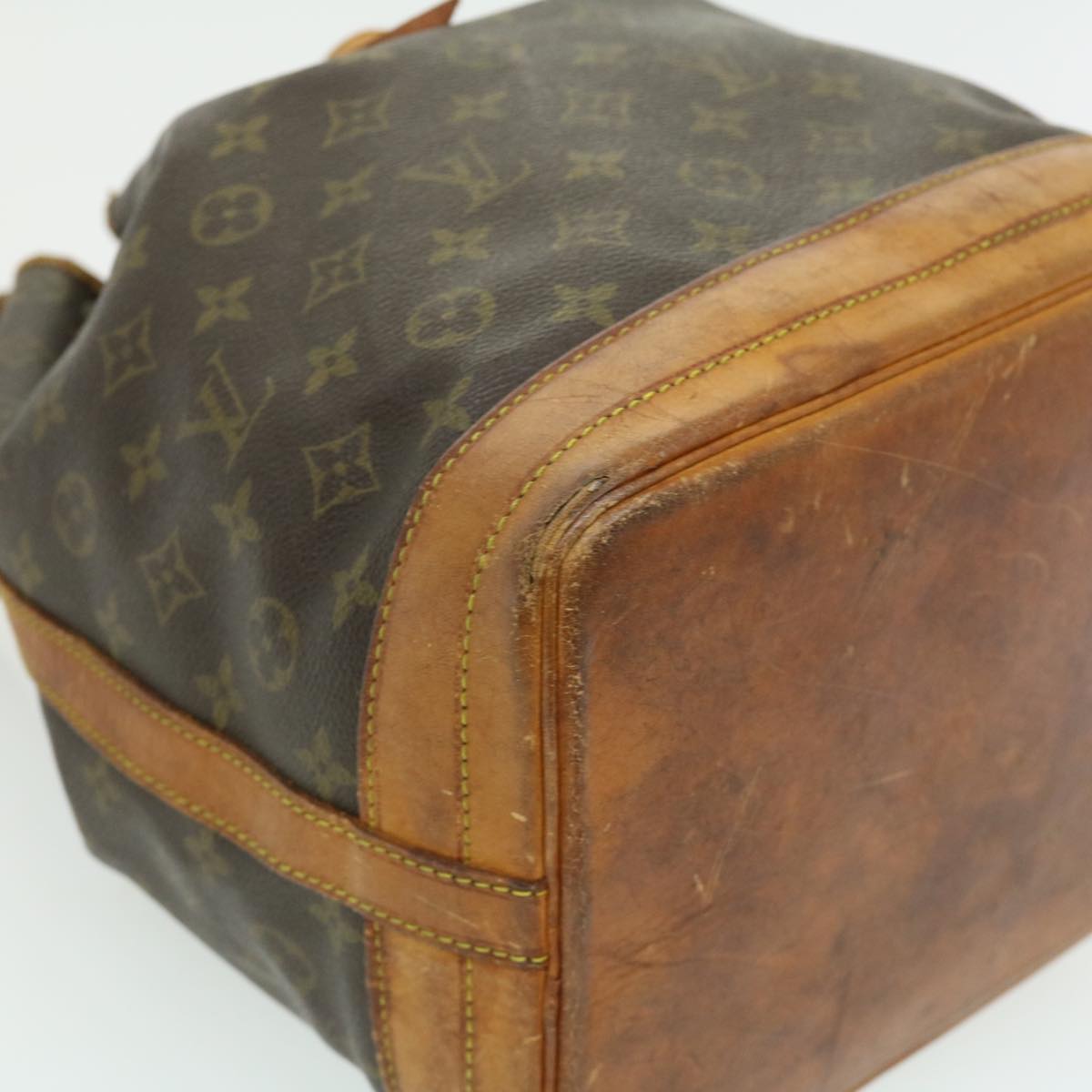 LOUIS VUITTON Monogram Noe Shoulder Bag M42224 LV Auth rd2745