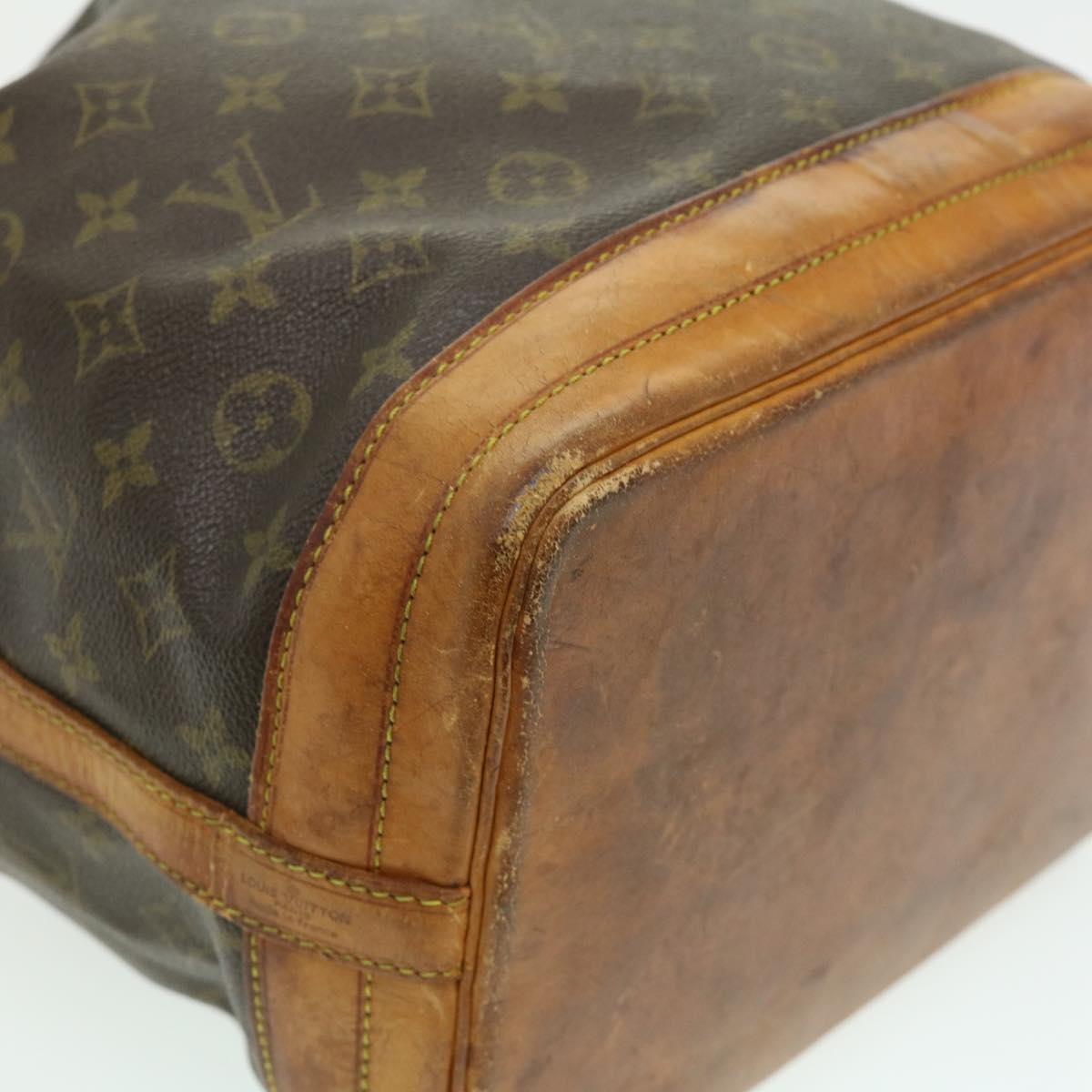 LOUIS VUITTON Monogram Noe Shoulder Bag M42224 LV Auth rd2745