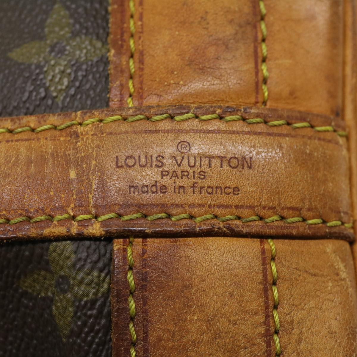 LOUIS VUITTON Monogram Noe Shoulder Bag M42224 LV Auth rd2745