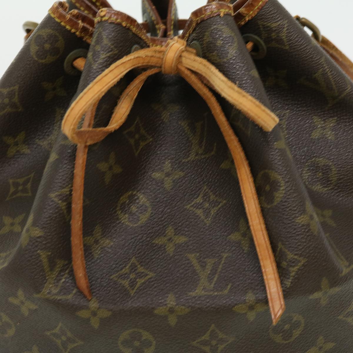 LOUIS VUITTON Monogram Noe Shoulder Bag M42224 LV Auth rd2745