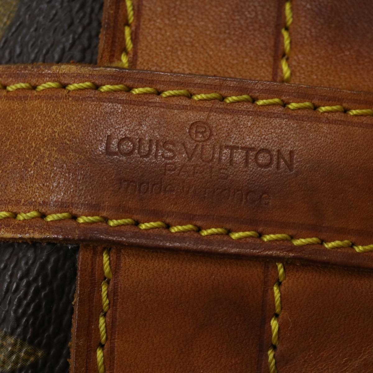 LOUIS VUITTON Monogram Noe Shoulder Bag M42224 LV Auth rd2755