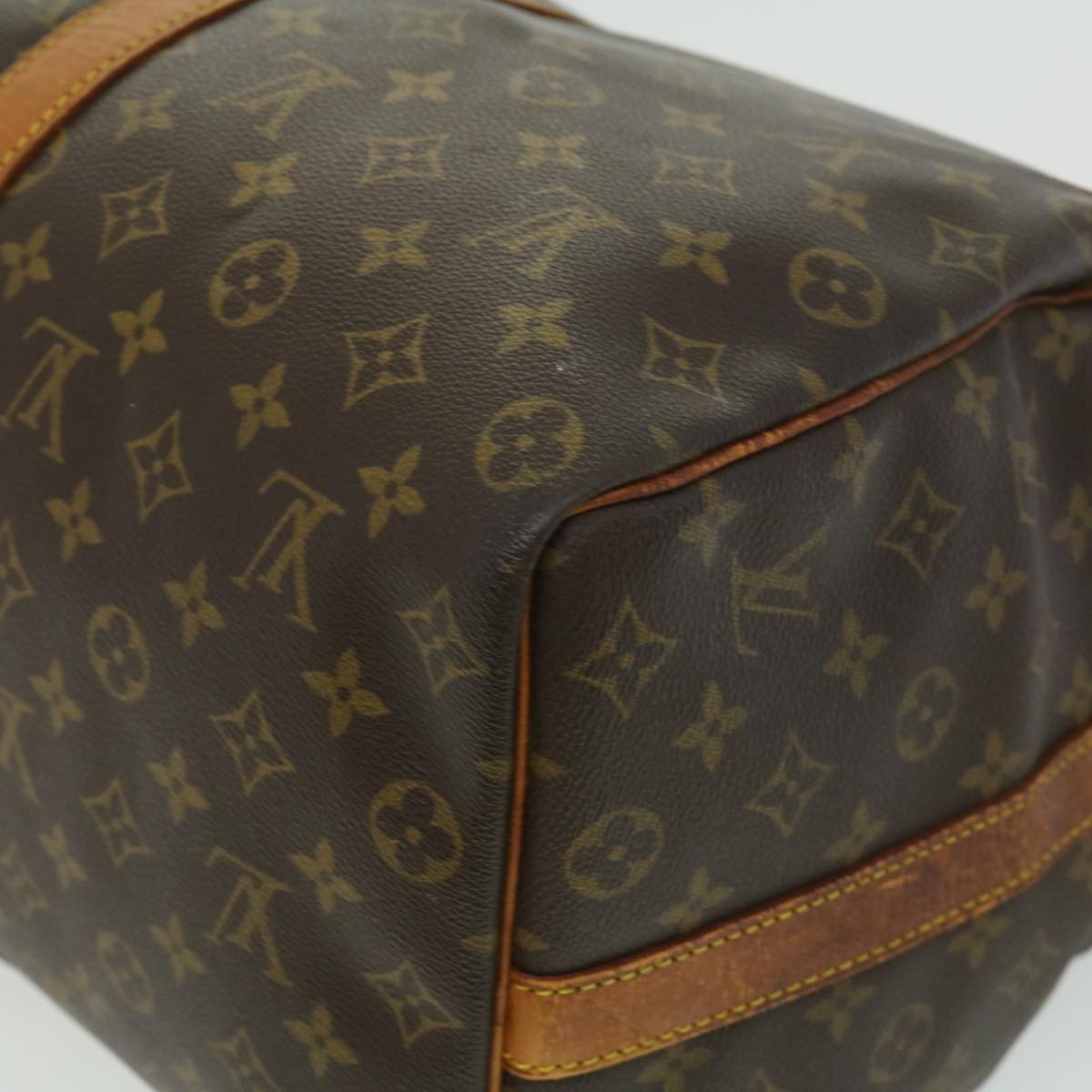 LOUIS VUITTON Monogram Keepall Bandouliere 50 Boston Bag M41416 LV Auth rd2760