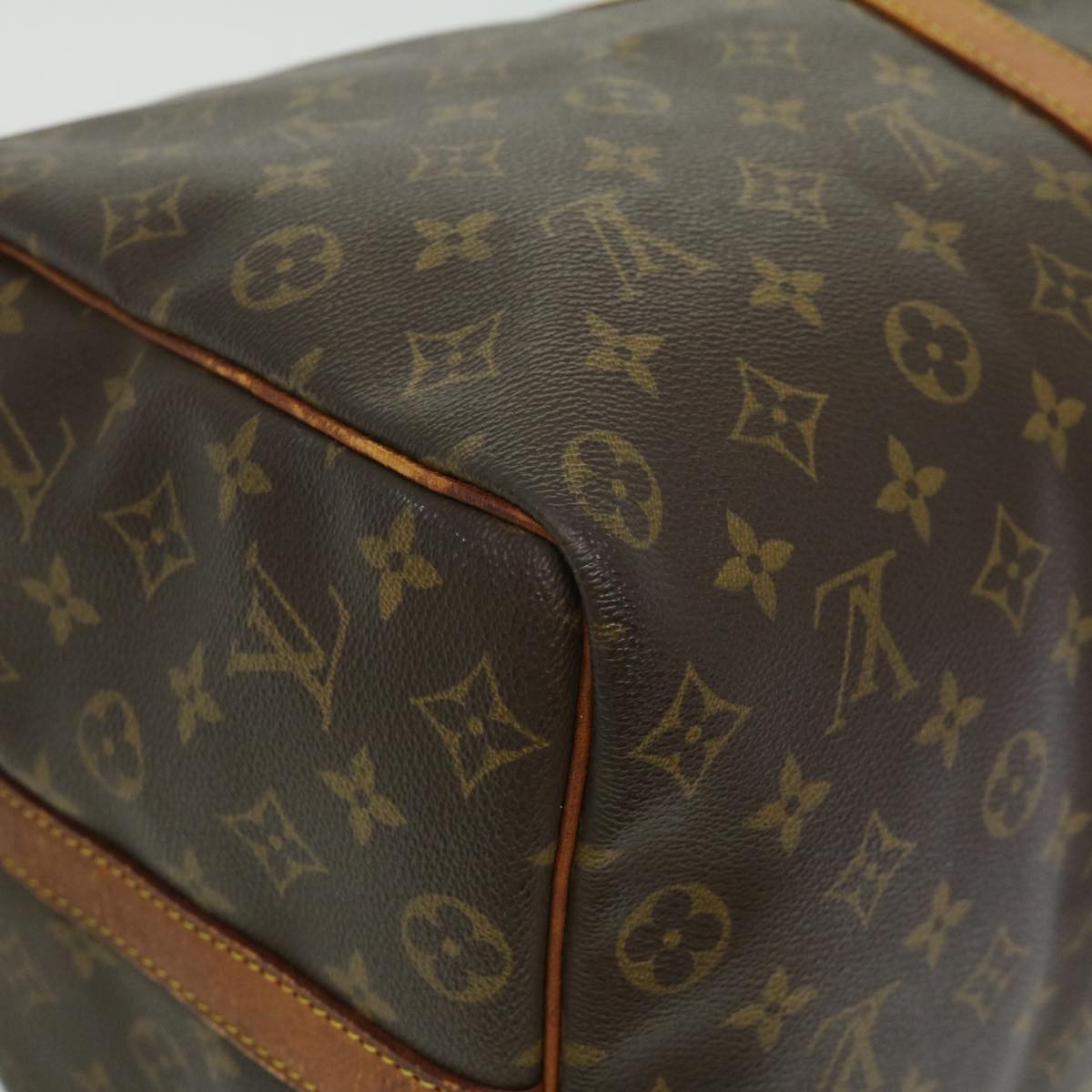 LOUIS VUITTON Monogram Keepall Bandouliere 50 Boston Bag M41416 LV Auth rd2760