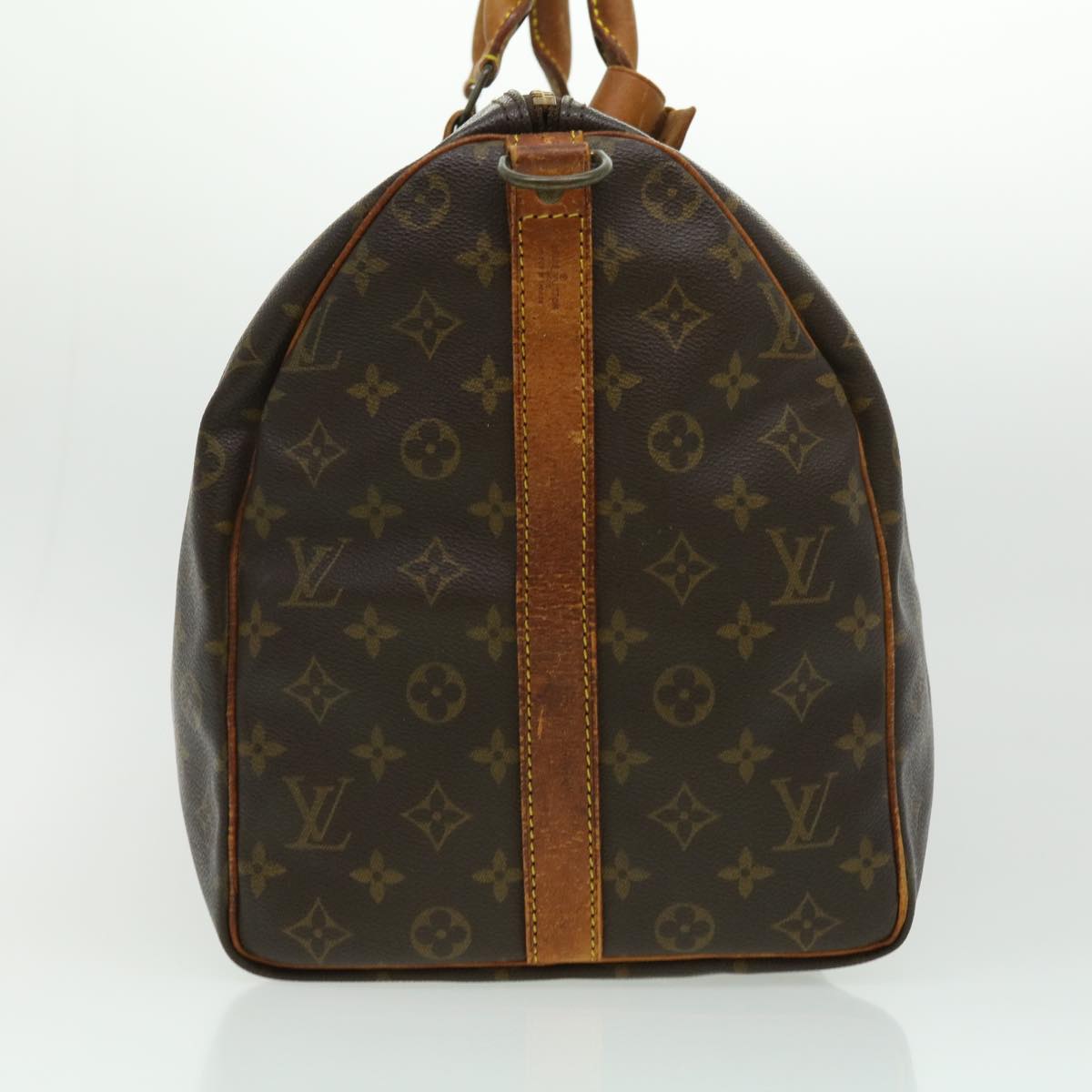 LOUIS VUITTON Monogram Keepall Bandouliere 50 Boston Bag M41416 LV Auth rd2760