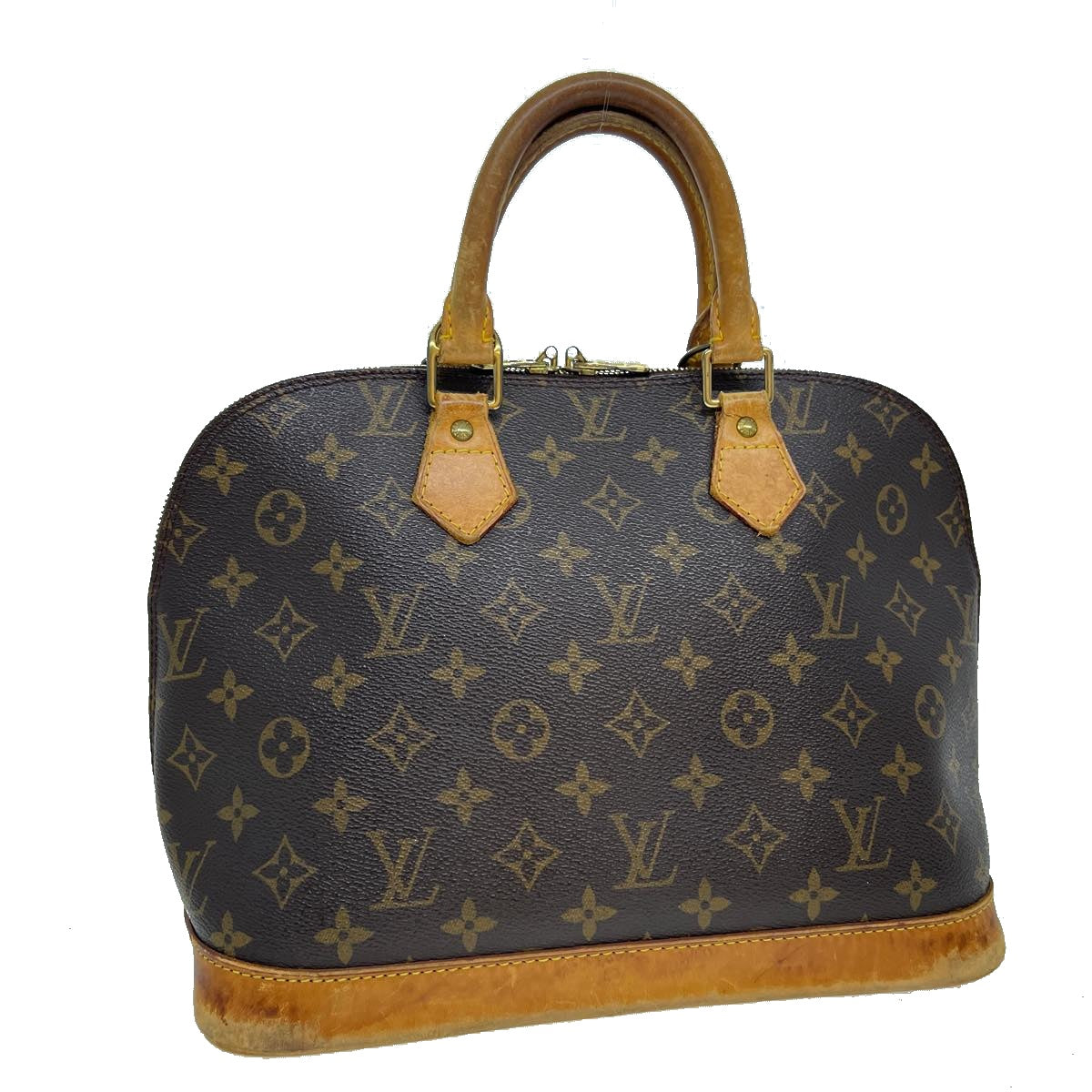 LOUIS VUITTON Monogram Alma Hand Bag M51130 LV Auth rd2810