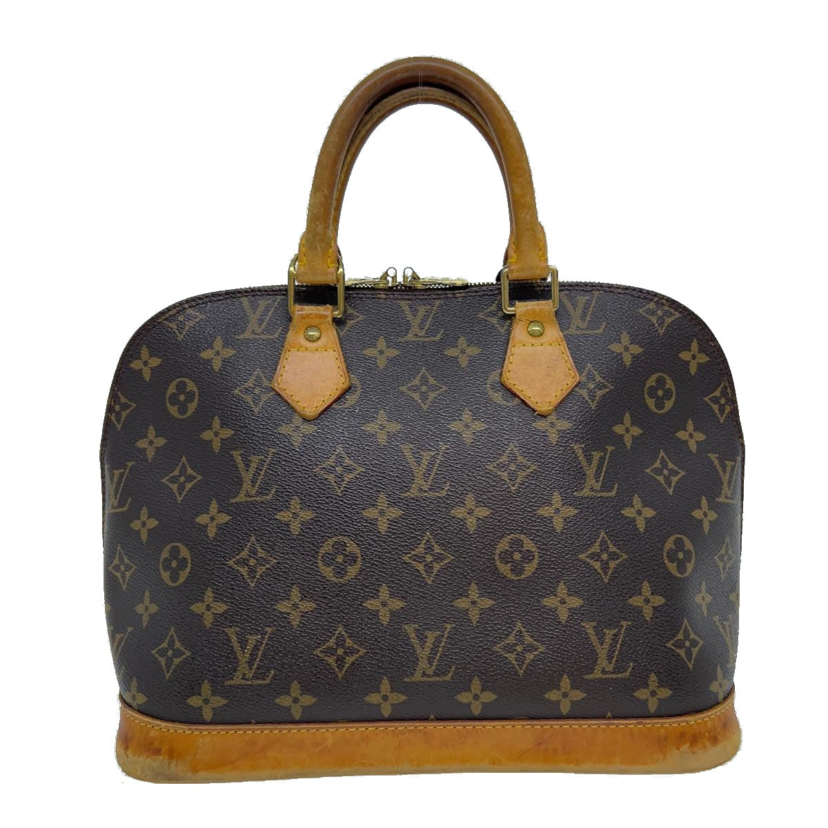 LOUIS VUITTON Monogram Alma Hand Bag M51130 LV Auth rd2810