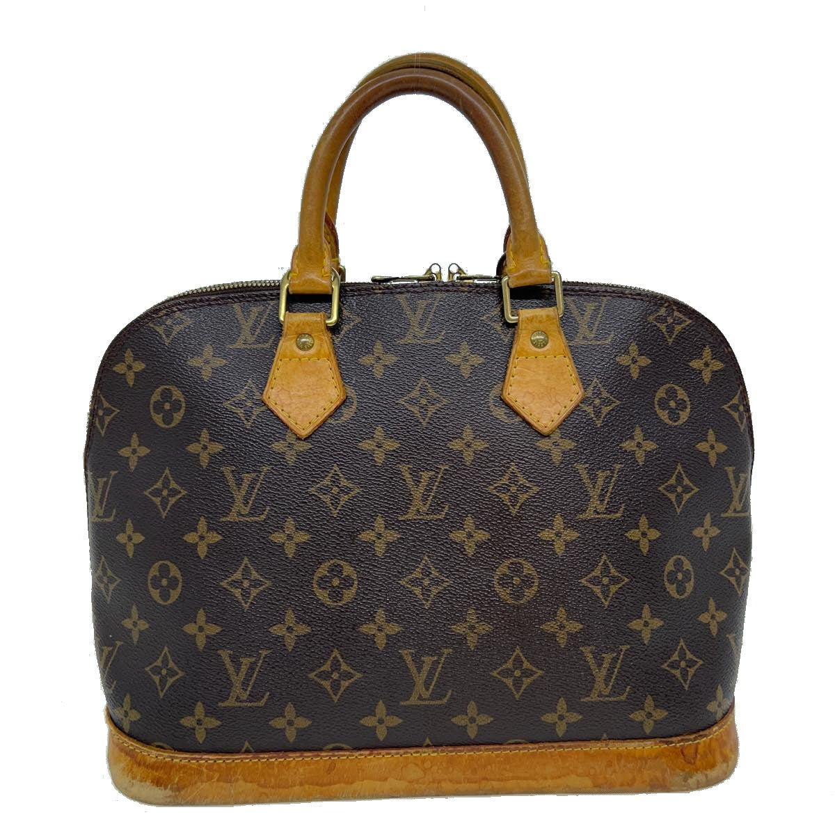 LOUIS VUITTON Monogram Alma Hand Bag M51130 LV Auth rd2810