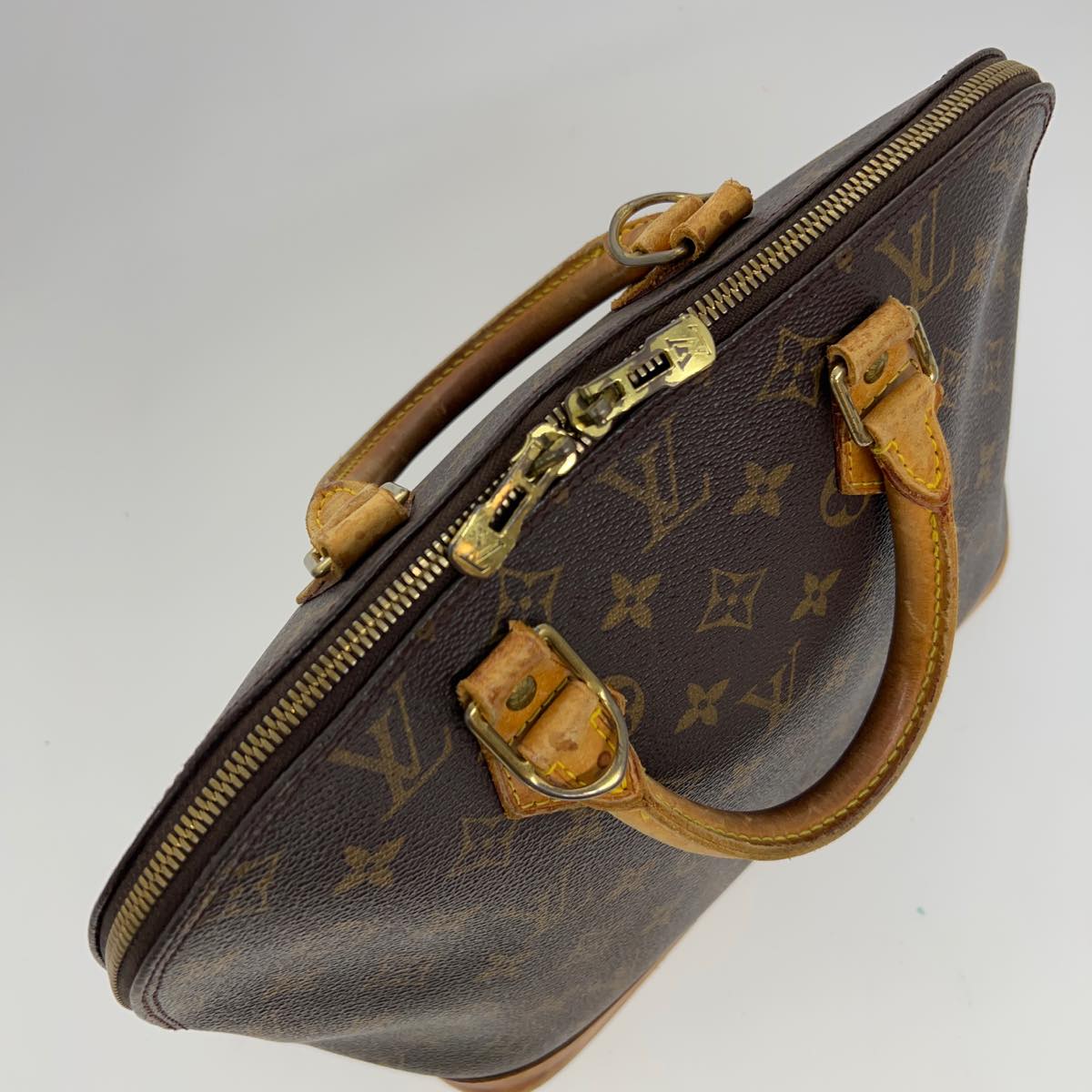 LOUIS VUITTON Monogram Alma Hand Bag M51130 LV Auth rd2810