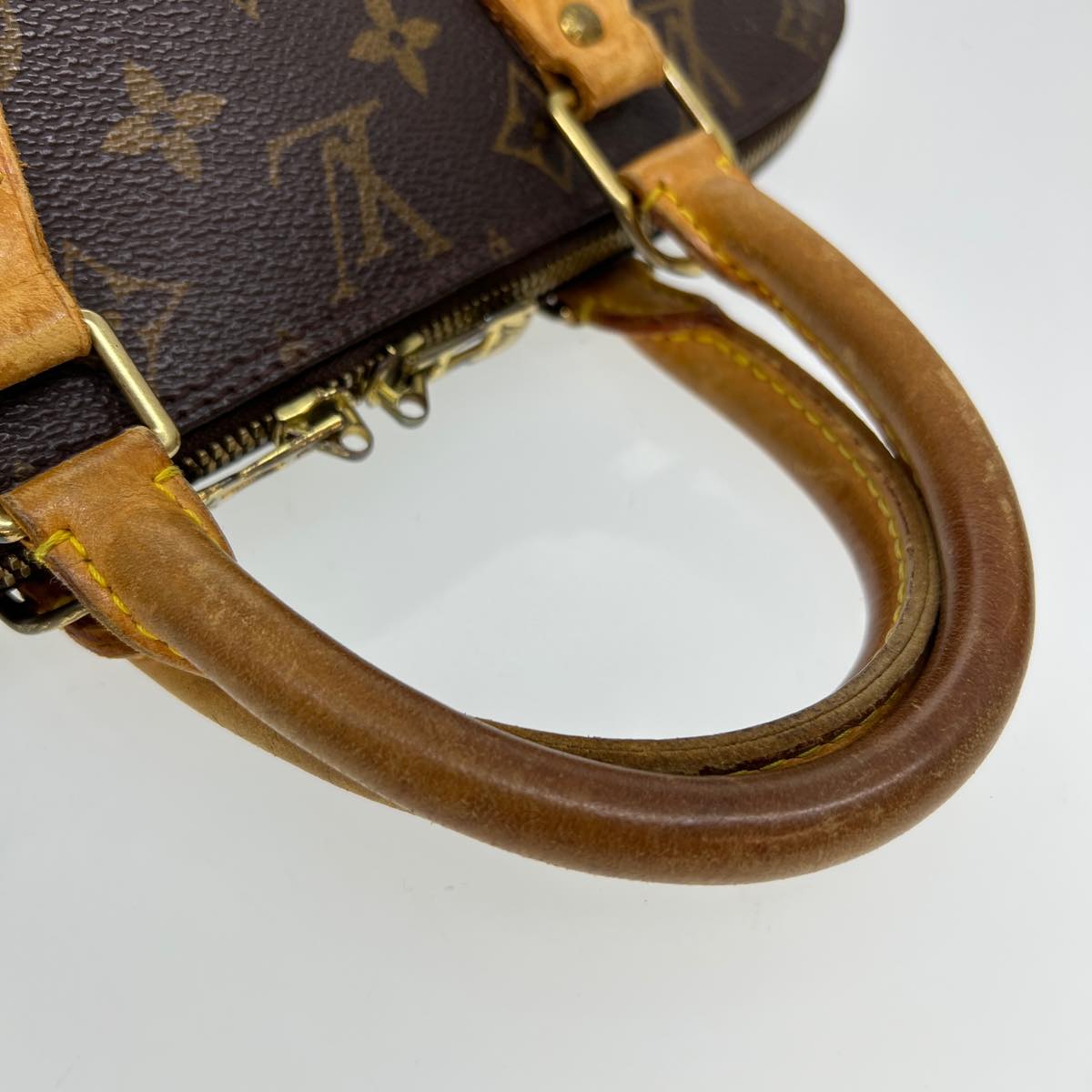 LOUIS VUITTON Monogram Alma Hand Bag M51130 LV Auth rd2810