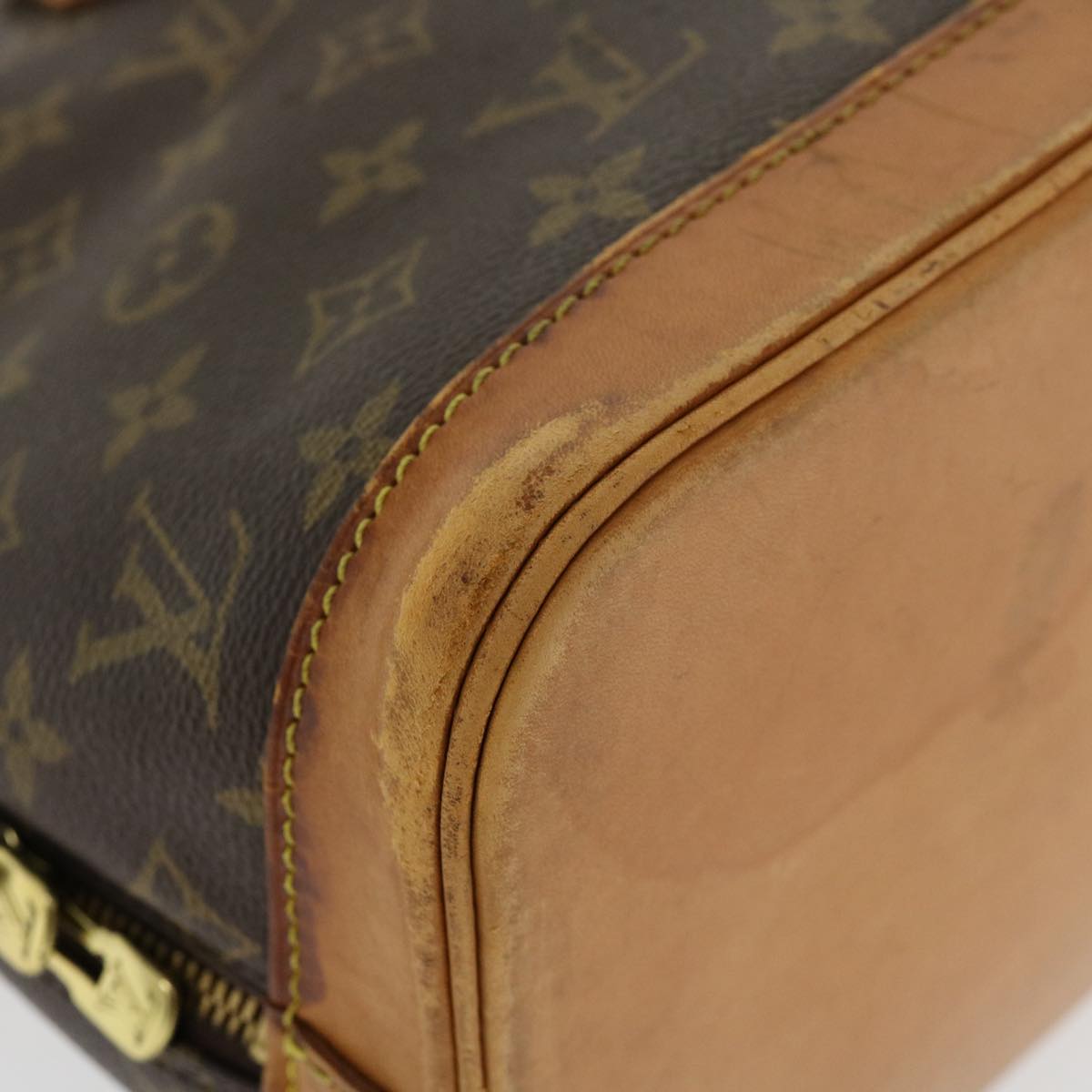 LOUIS VUITTON Monogram Alma Hand Bag M51130 LV Auth rd2818