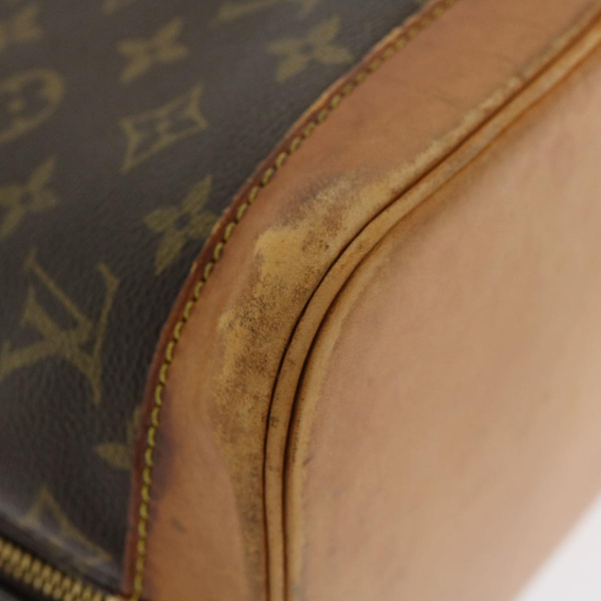 LOUIS VUITTON Monogram Alma Hand Bag M51130 LV Auth rd2818