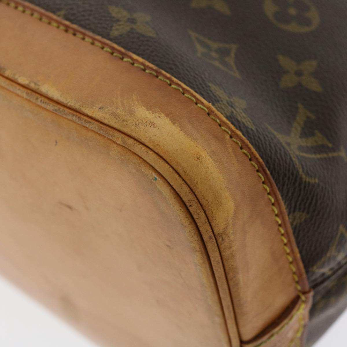 LOUIS VUITTON Monogram Alma Hand Bag M51130 LV Auth rd2818