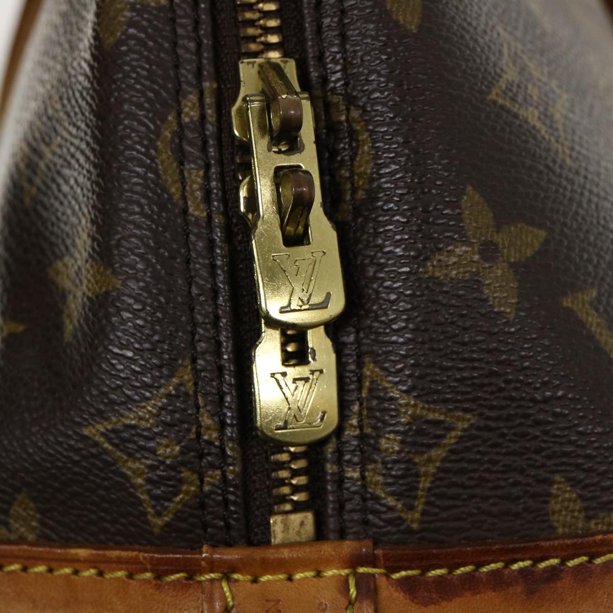 LOUIS VUITTON Monogram Alma Hand Bag M51130 LV Auth rd2818