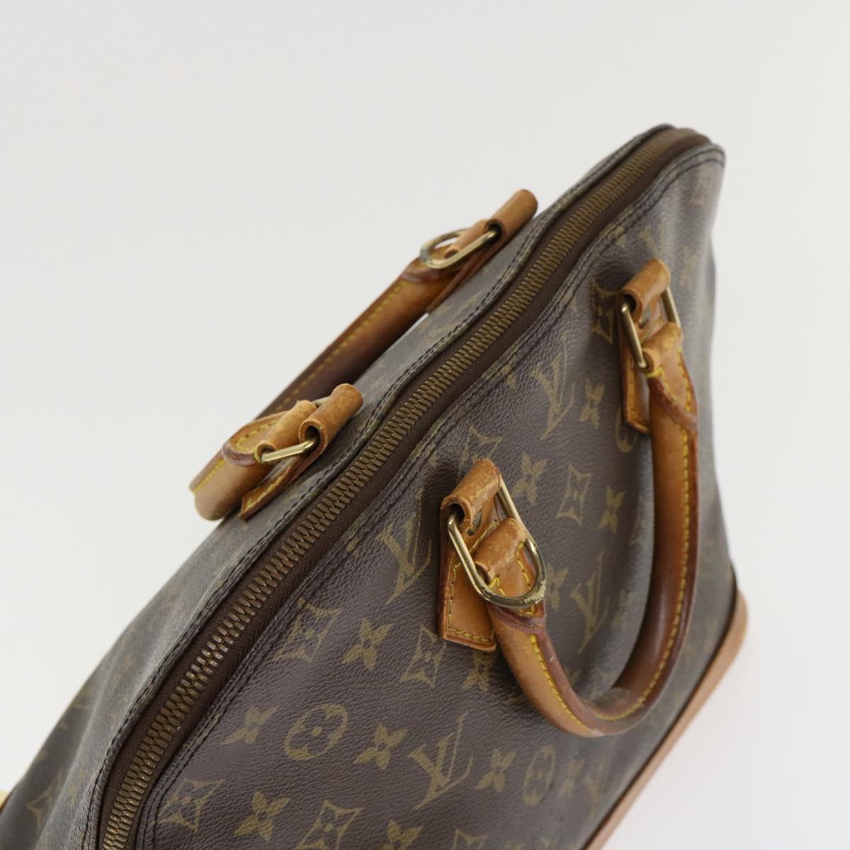 LOUIS VUITTON Monogram Alma Hand Bag M51130 LV Auth rd2818