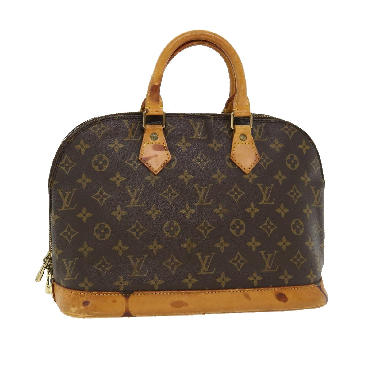 LOUIS VUITTON Monogram Alma Hand Bag M51130 LV Auth rd2819