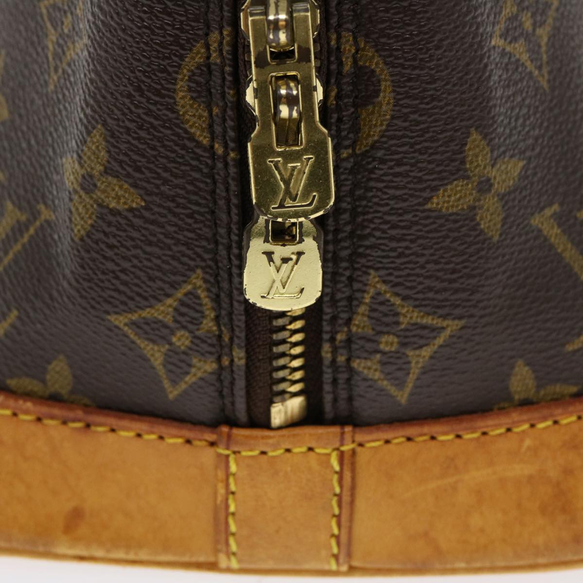 LOUIS VUITTON Monogram Alma Hand Bag M51130 LV Auth rd2819