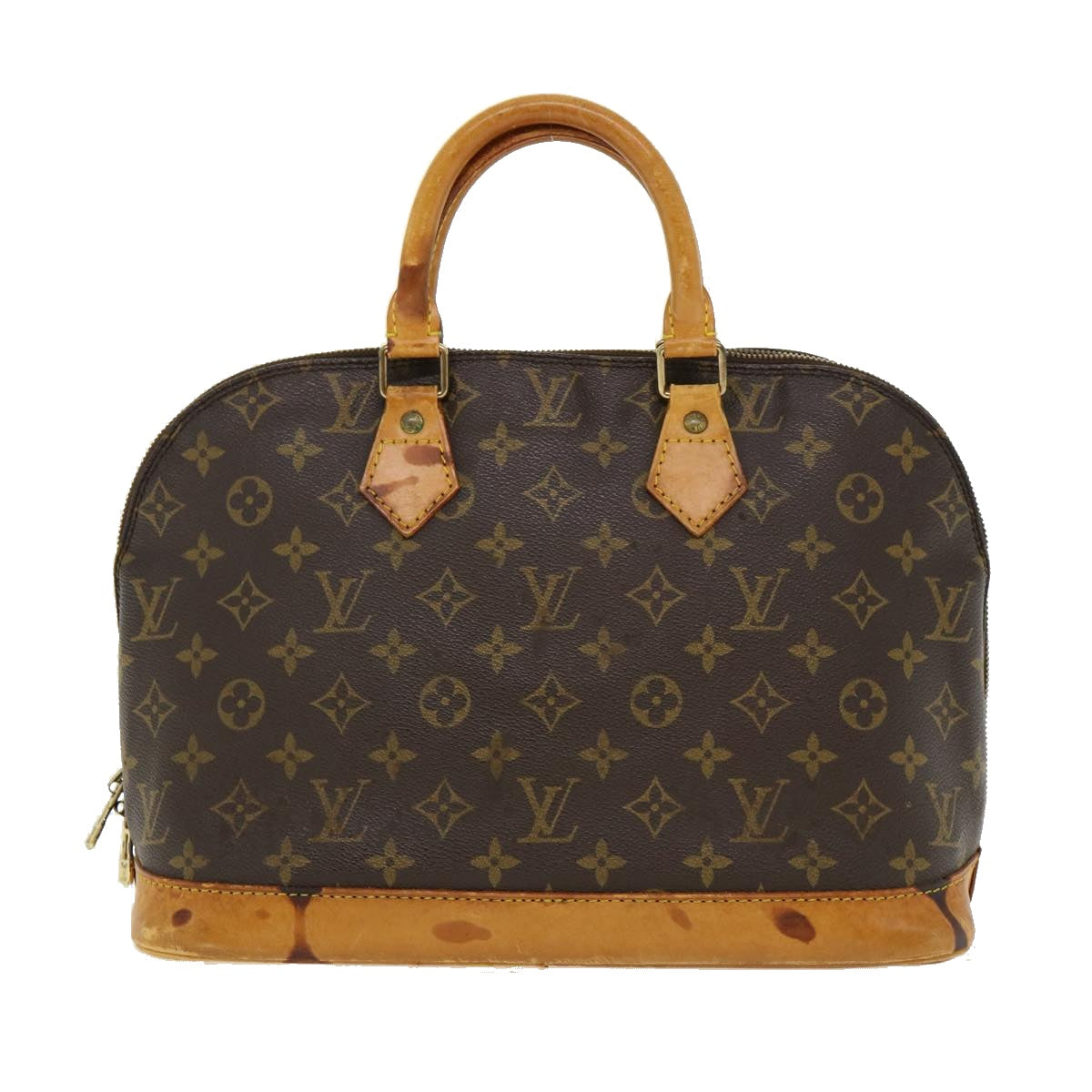 LOUIS VUITTON Monogram Alma Hand Bag M51130 LV Auth rd2819