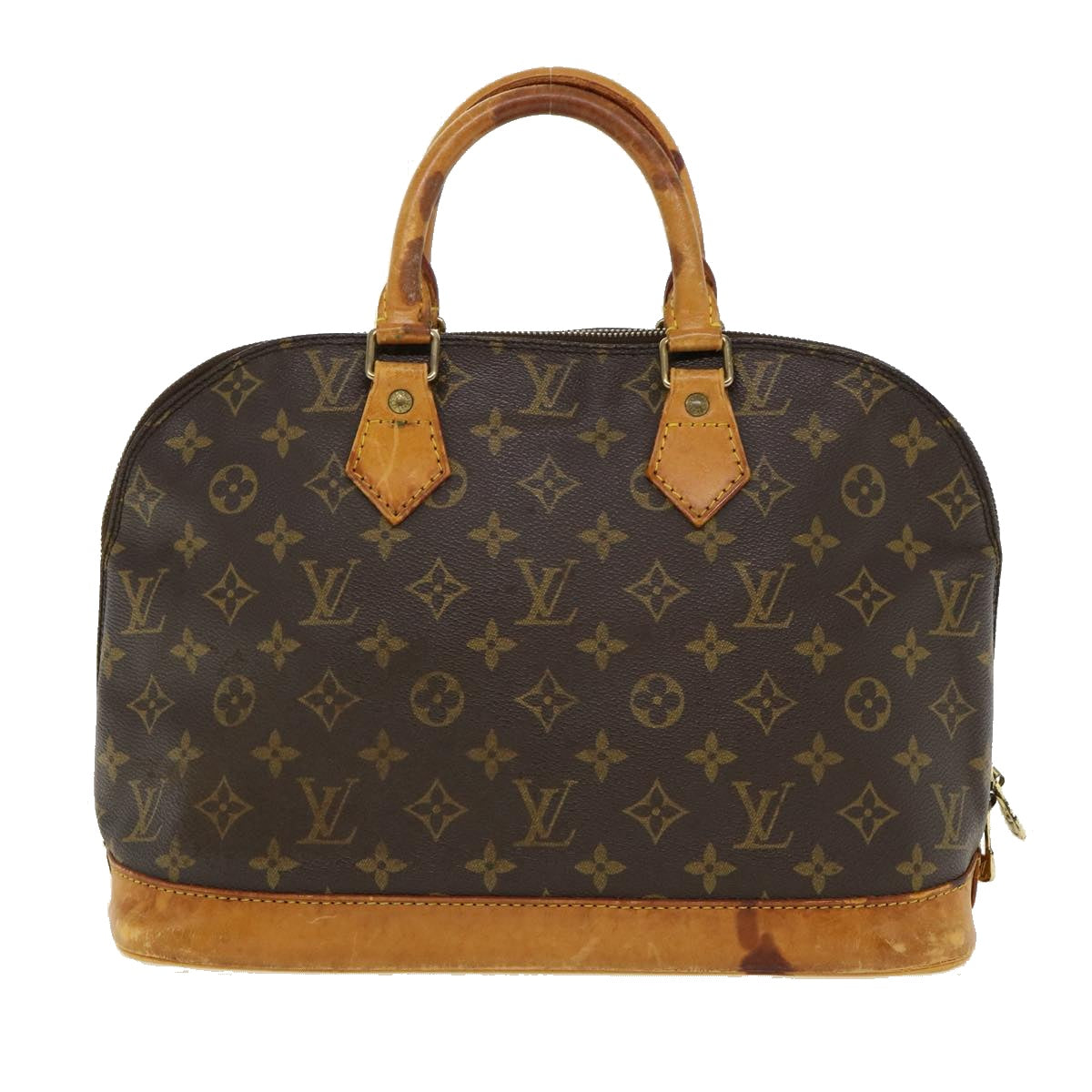 LOUIS VUITTON Monogram Alma Hand Bag M51130 LV Auth rd2819