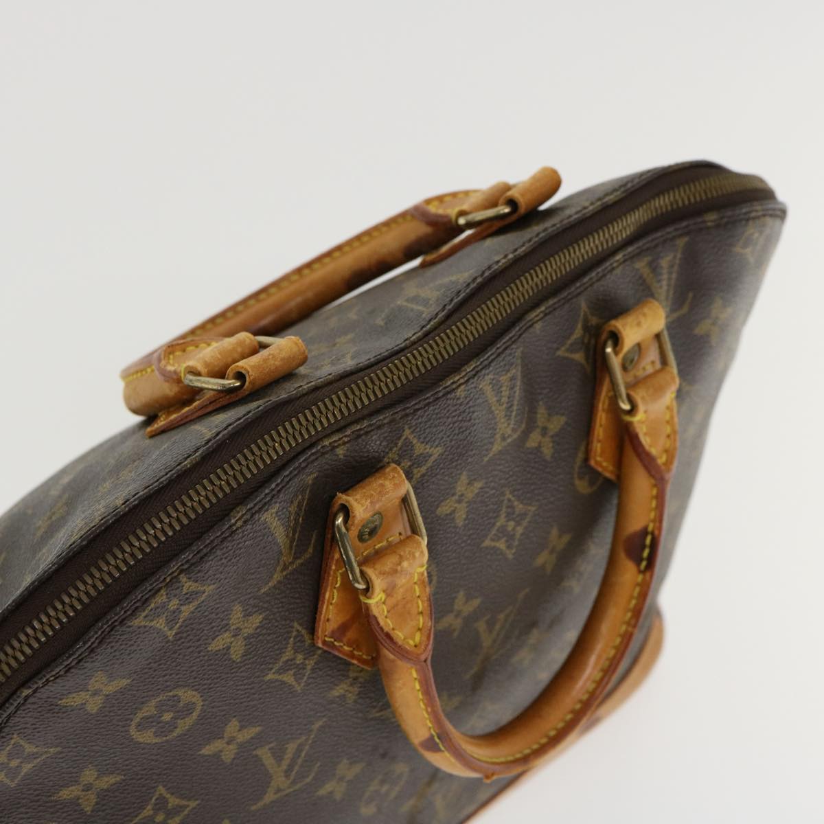 LOUIS VUITTON Monogram Alma Hand Bag M51130 LV Auth rd2819