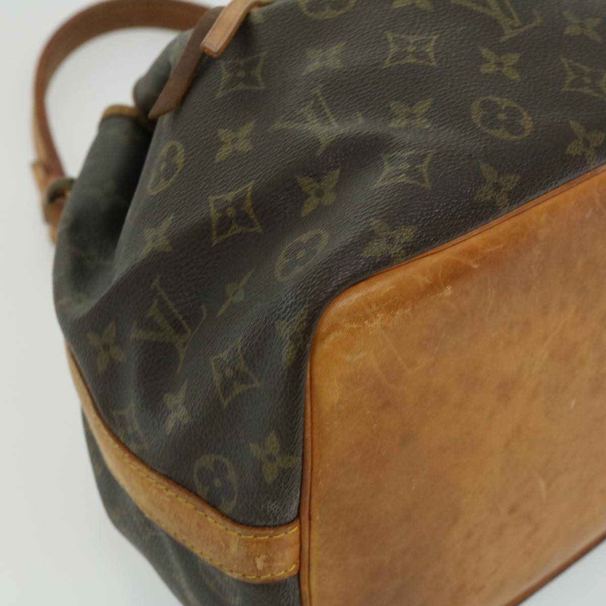 LOUIS VUITTON Monogram Petit Noe Shoulder Bag M42226 LV Auth rd2826