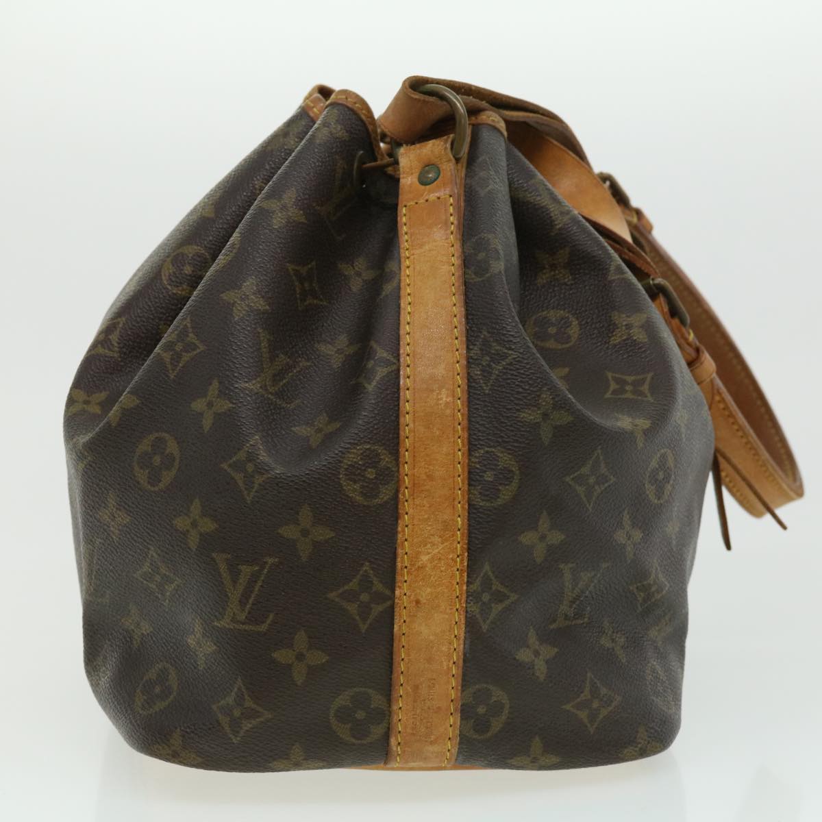 LOUIS VUITTON Monogram Petit Noe Shoulder Bag M42226 LV Auth rd2826