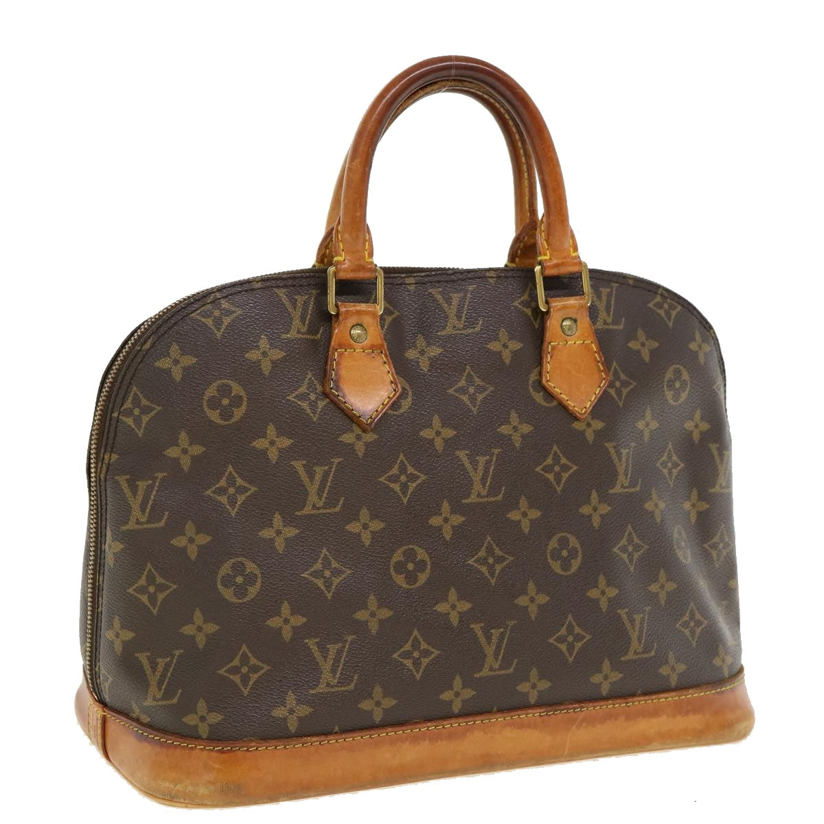 LOUIS VUITTON Monogram Alma Hand Bag M51130 LV Auth rd2830