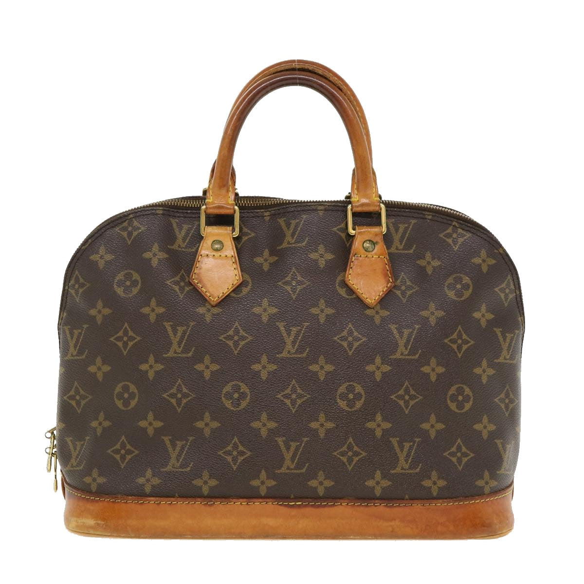 LOUIS VUITTON Monogram Alma Hand Bag M51130 LV Auth rd2830