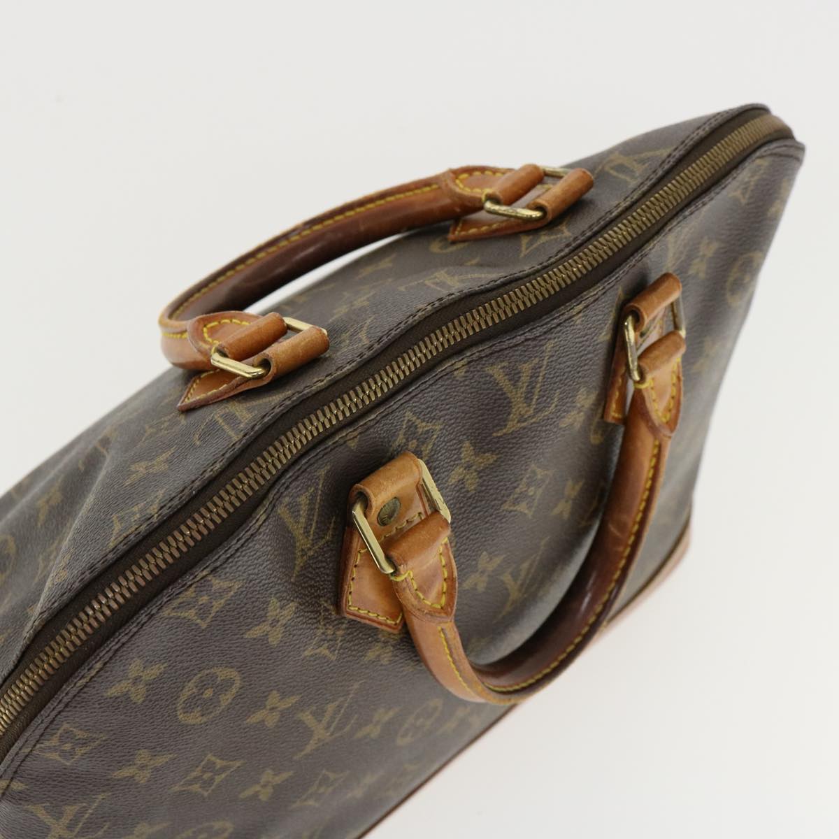 LOUIS VUITTON Monogram Alma Hand Bag M51130 LV Auth rd2830