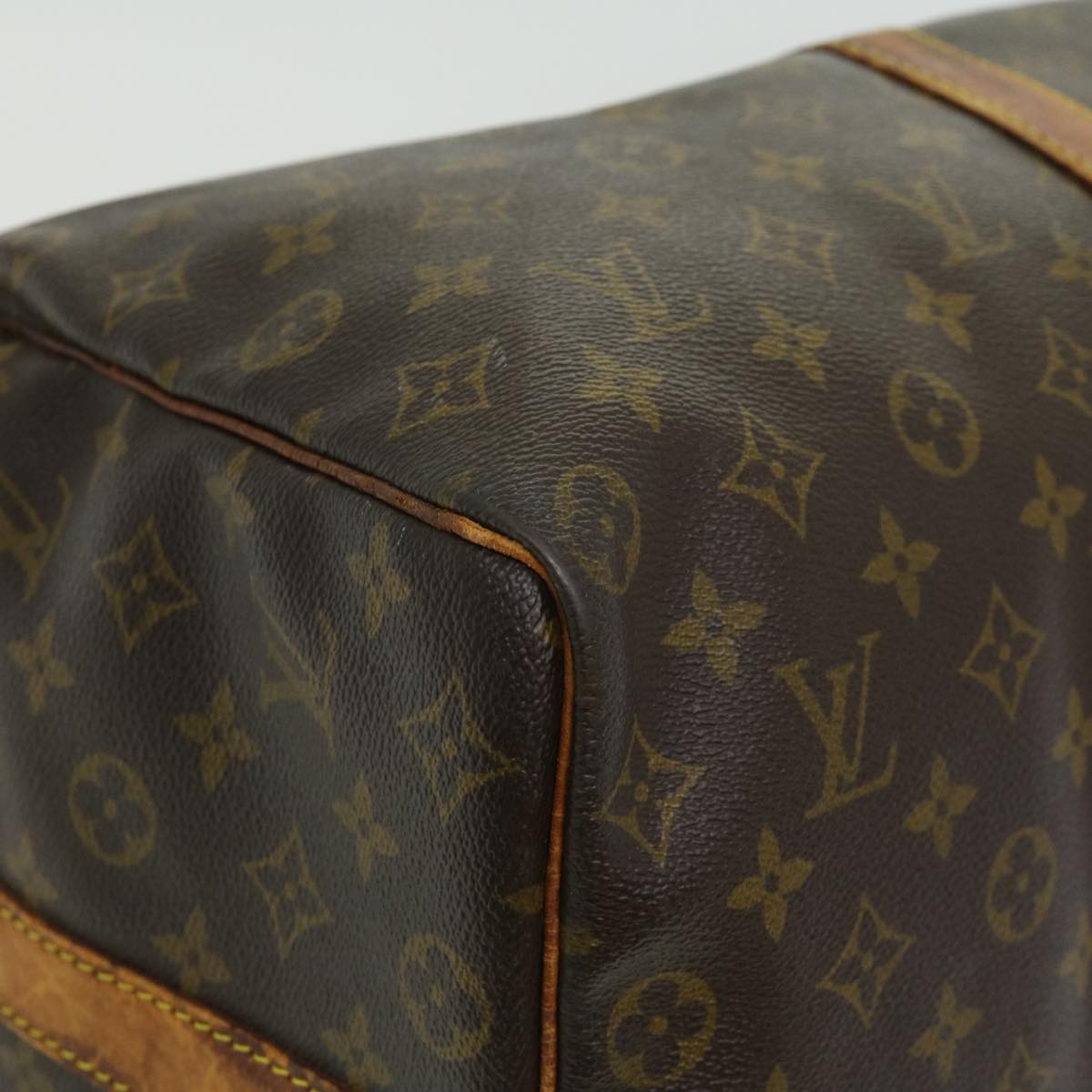 LOUIS VUITTON Monogram Keepall Bandouliere 50 Boston Bag M41416 LV Auth rd2837