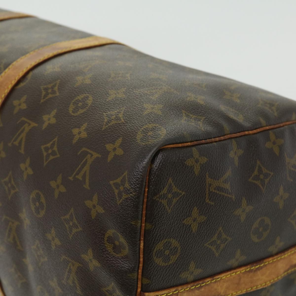 LOUIS VUITTON Monogram Keepall Bandouliere 50 Boston Bag M41416 LV Auth rd2837