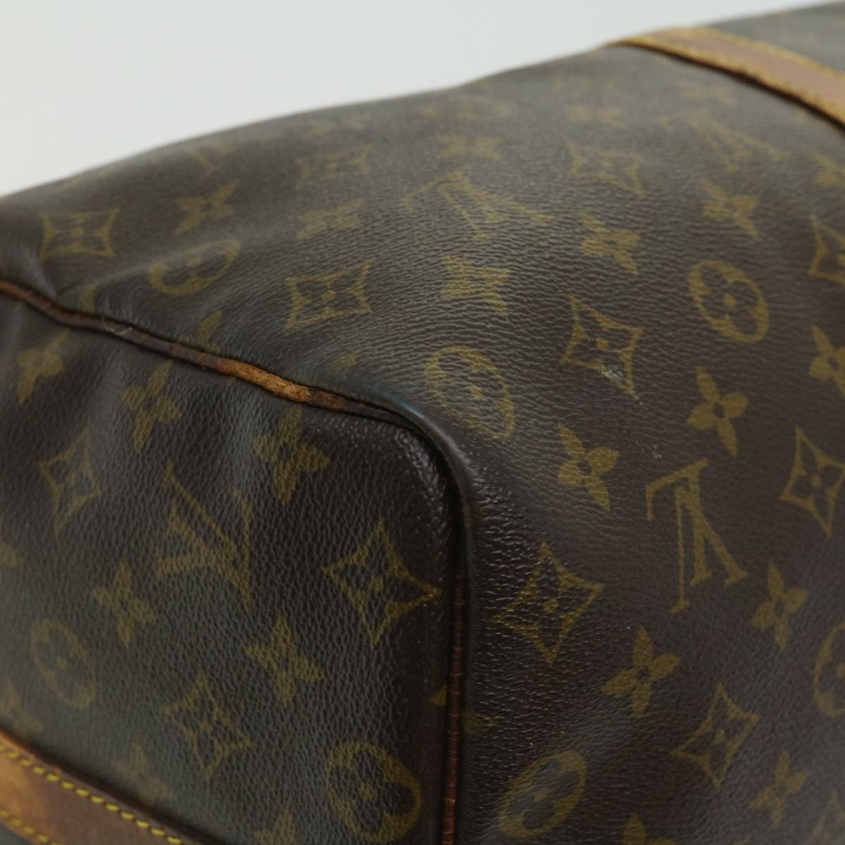 LOUIS VUITTON Monogram Keepall Bandouliere 50 Boston Bag M41416 LV Auth rd2837