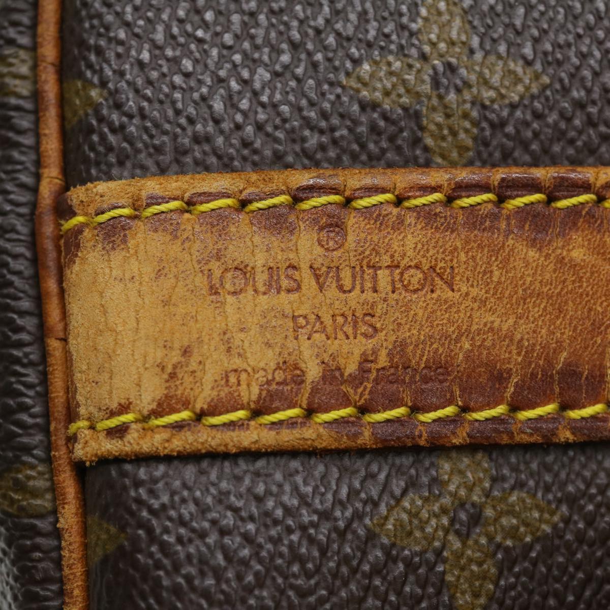 LOUIS VUITTON Monogram Keepall Bandouliere 50 Boston Bag M41416 LV Auth rd2837