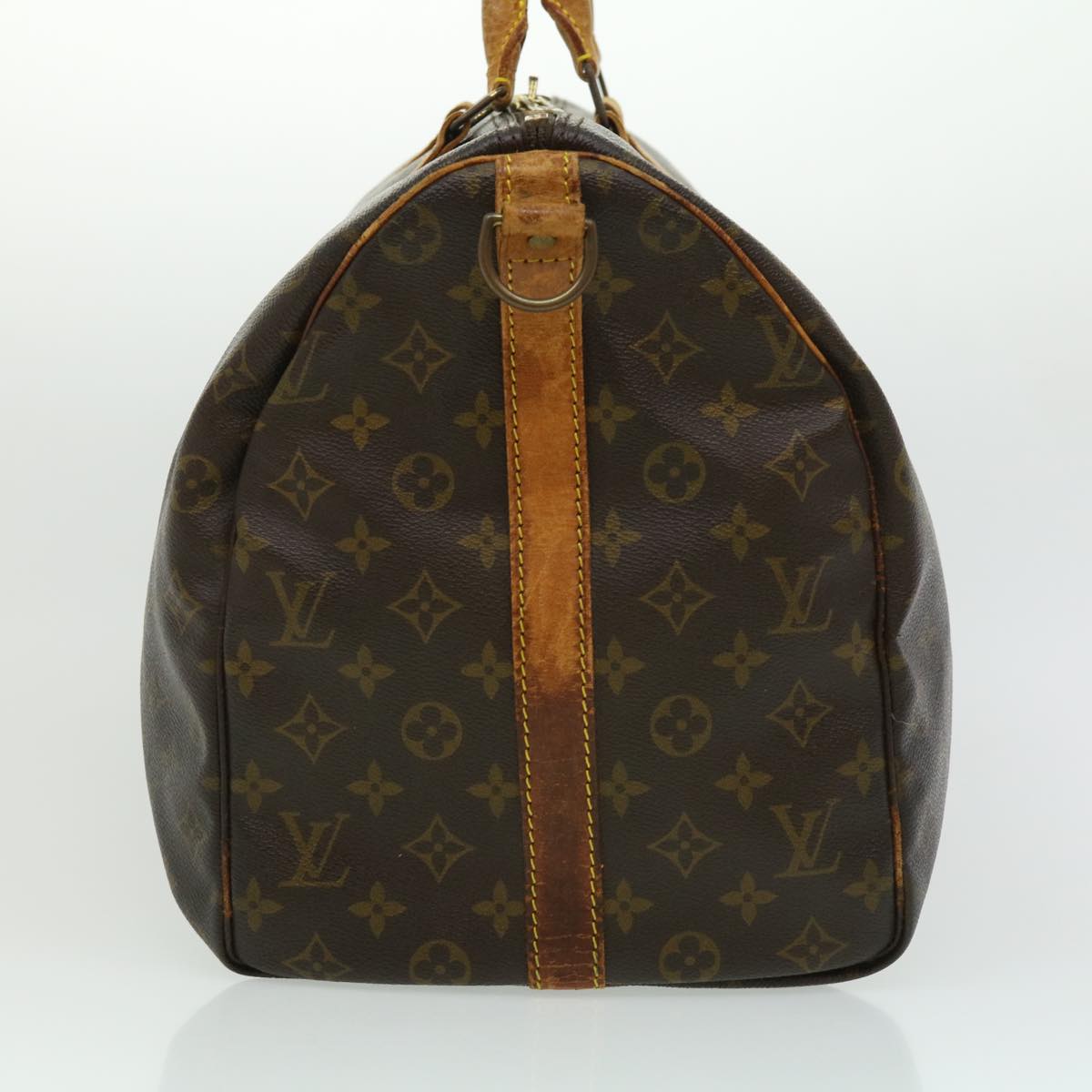 LOUIS VUITTON Monogram Keepall Bandouliere 50 Boston Bag M41416 LV Auth rd2837