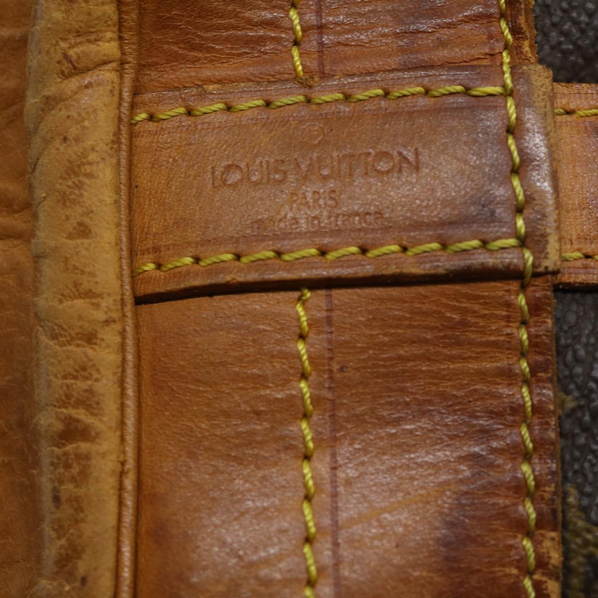 LOUIS VUITTON Monogram Noe Shoulder Bag M42224 LV Auth rd2908