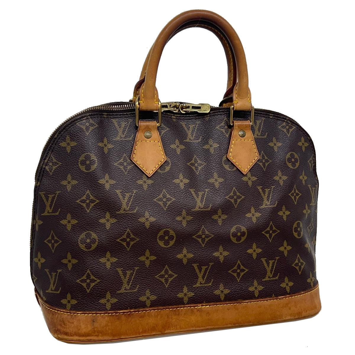 LOUIS VUITTON Monogram Alma Hand Bag M51130 LV Auth rd2924