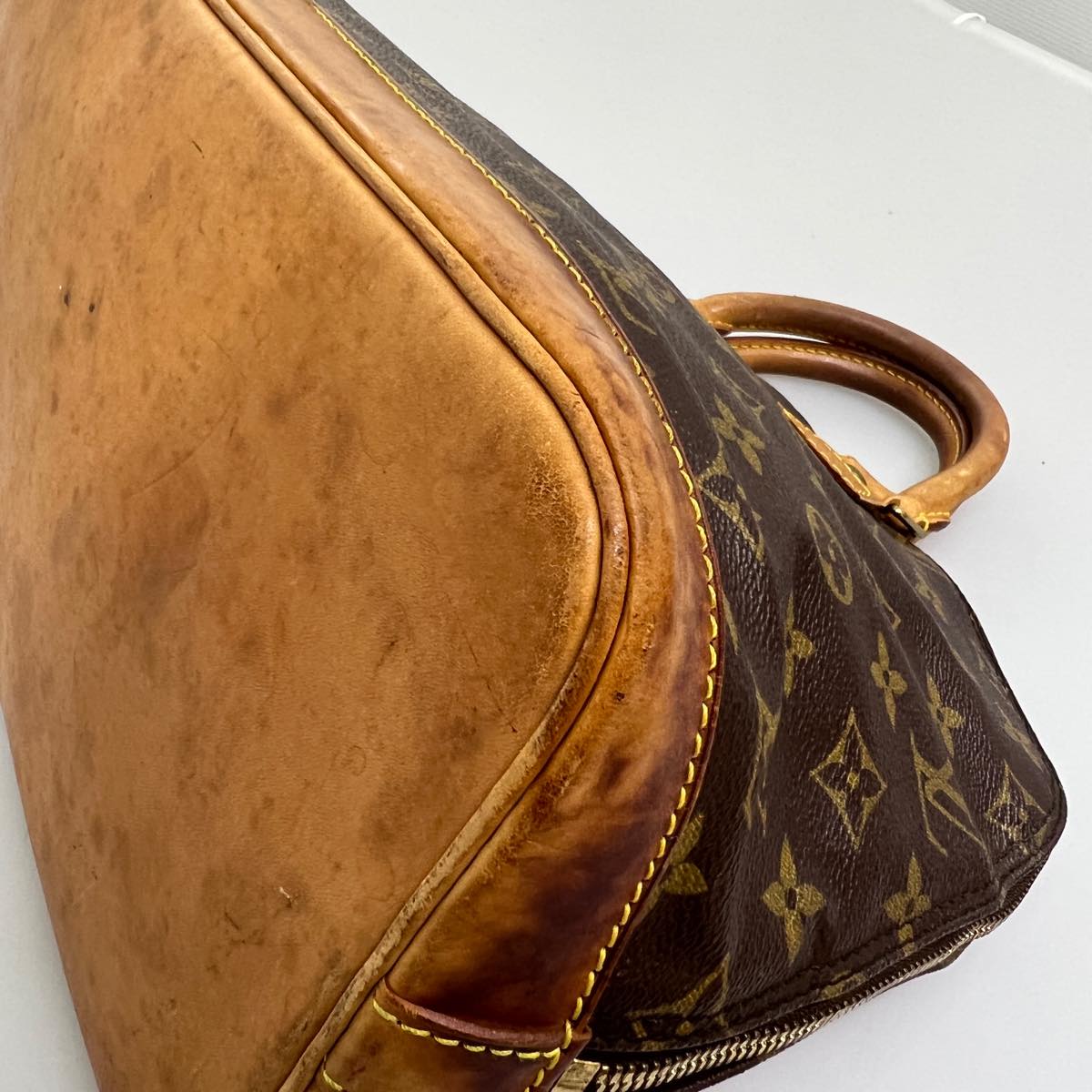 LOUIS VUITTON Monogram Alma Hand Bag M51130 LV Auth rd2924