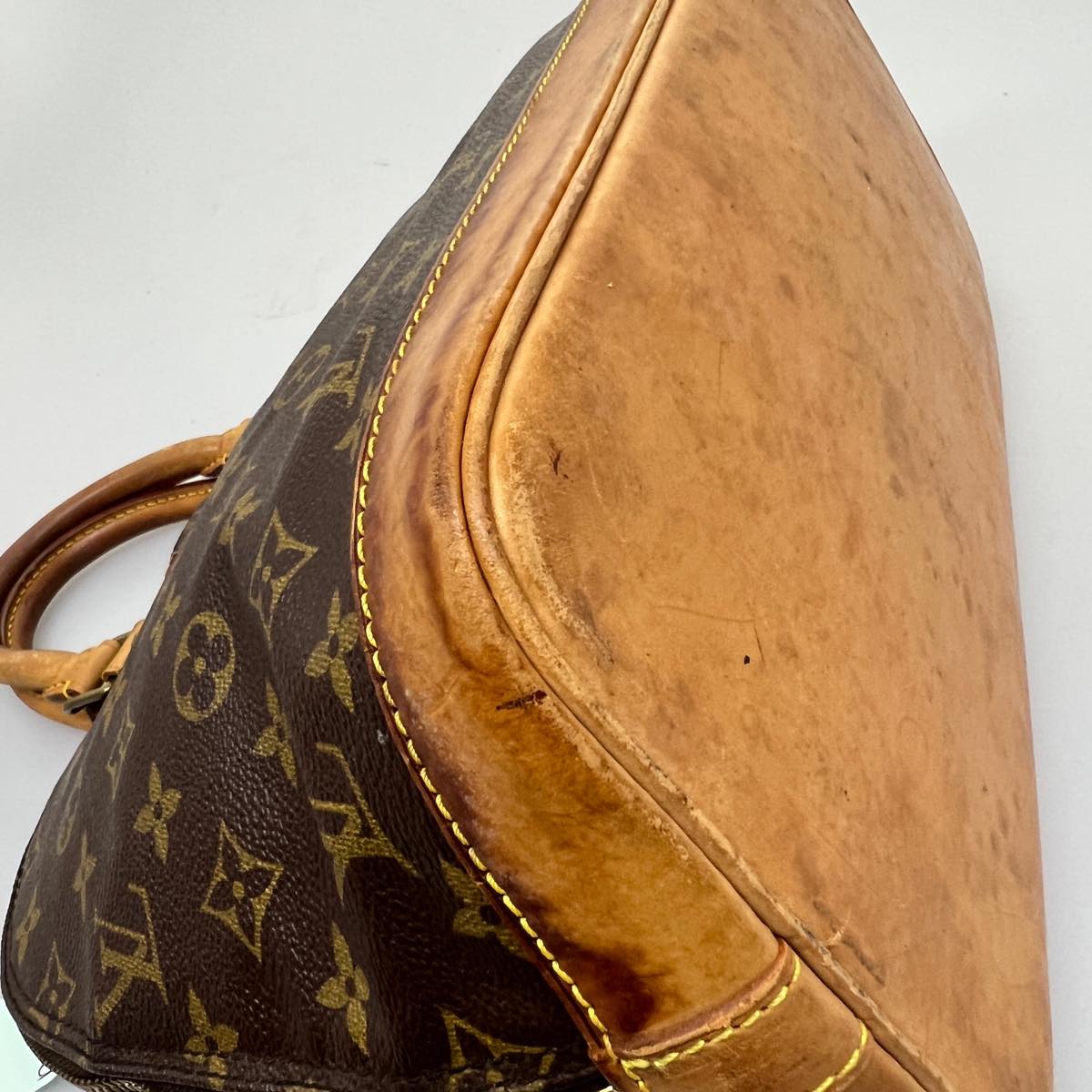 LOUIS VUITTON Monogram Alma Hand Bag M51130 LV Auth rd2924