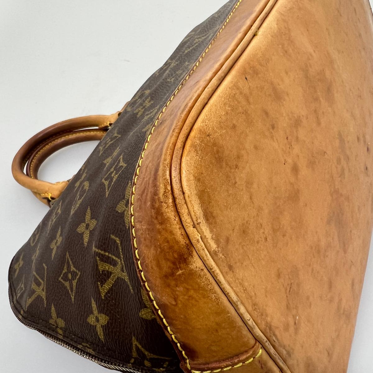 LOUIS VUITTON Monogram Alma Hand Bag M51130 LV Auth rd2924